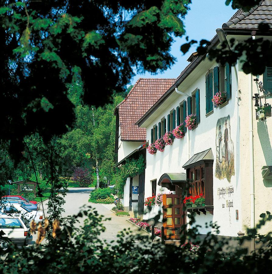 كاندرن Hotel Garni Zur Weserei المظهر الخارجي الصورة